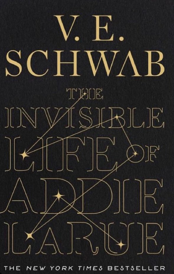 Book Review: The Invisible Life of Addie Larue by V.E. Schwab